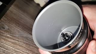 How to use a Nespresso Aeroccino Milk Frother  A Quick and Simple Guide [upl. by Ahsyad]