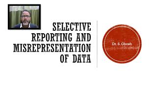 Selective Reporting and Misrepresentation of Data [upl. by Grishilda483]