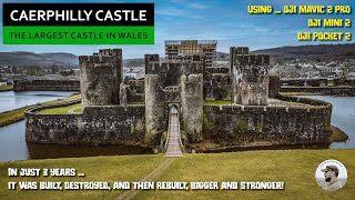 Caerphilly Castle  The Largest in Wales 2nd in Britain [upl. by Ide]