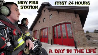 First 24 Hours in a New Fire Station  A Day in the Life [upl. by Lurie]