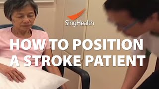 How To Position A Stroke Patient [upl. by Edals69]