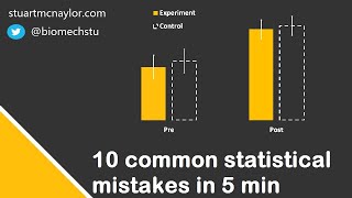 Ten Statistical Mistakes in 5 Min [upl. by Razal]