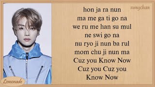 NCT U  Know Now Easy Lyrics [upl. by Gnud]